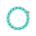 Bracciale elastico boule Maya - Turchese 832362G