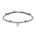 Marlù 18BR216-N–Bracciale cordino con pendente CUORE con zircone